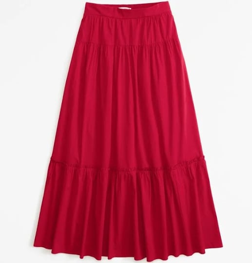 womens-poplin-tiered-maxi-skirt-in-red-size-xs-abercrombie-fitch-1