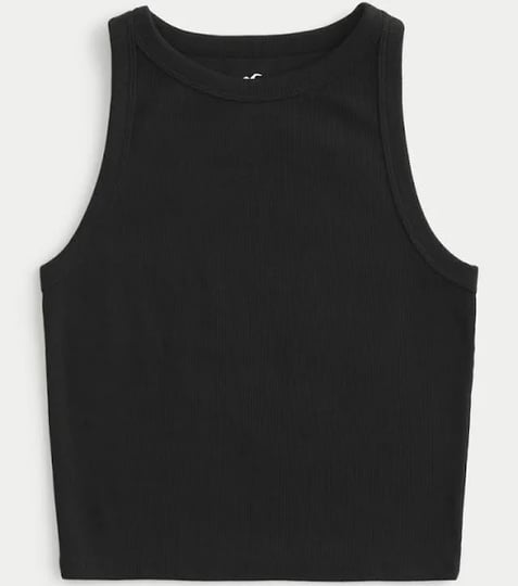 womens-ribbed-high-neck-tank-in-black-size-xxs-long-from-hollister-1