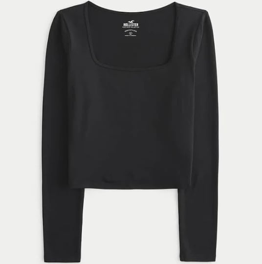 womens-seamless-fabric-long-sleeve-square-neck-t-shirt-in-black-size-xxl-long-from-hollister-1