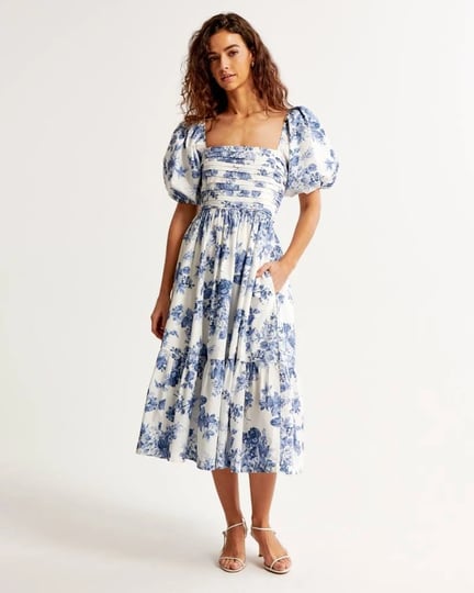 womens-the-af-emerson-poplin-puff-sleeve-midi-dress-in-blue-floral-size-xxs-abercrombie-fitch-1