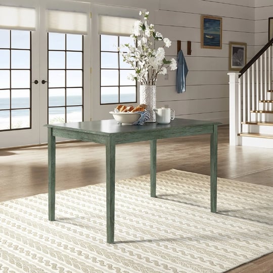 wood-5-piece-breakfast-nook-set-antique-sage-green-finish-ladder-back-rectangular-table-by-inspire-q-1
