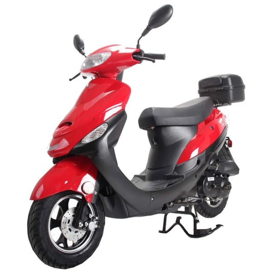 x-pro-50cc-gas-moped-street-bike-aluminum-wheels-burgundy-1