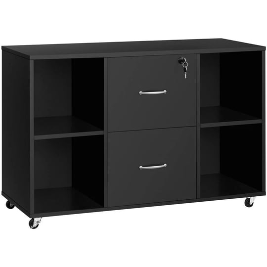 yaheetech-vintage-file-cabinet-with-2-drawers-and-storage-shelves-for-home-office-black-1