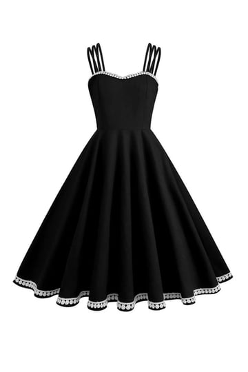 zapaka-women-black-vintage-dress-hepburn-style-swing-1950s-dress-with-sleeveless-black-m-1