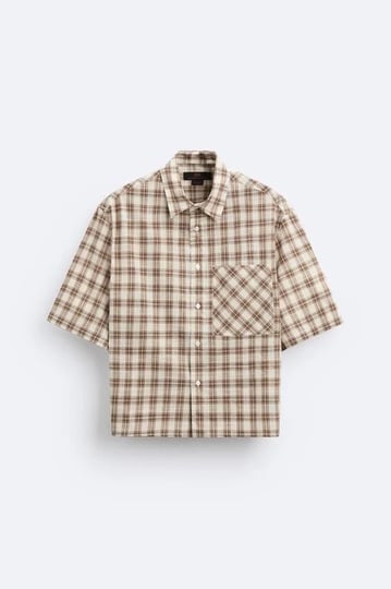 zara-plaid-cropped-shirt-beige-men-1