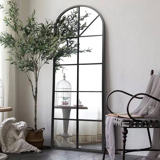 zmycz-floor-full-length-mirror-black-arched-top-large-window-pane-mirror-wall-mounted-mirror-65x22-s-1