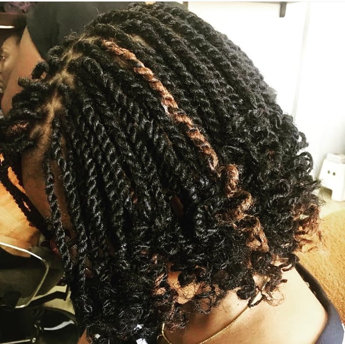 Kinky Twist with Curly Ends