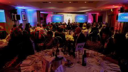Photo of room from the British Canoeing Awards