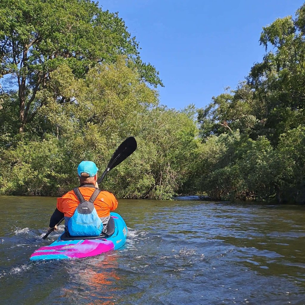 Paddling around Peel Island