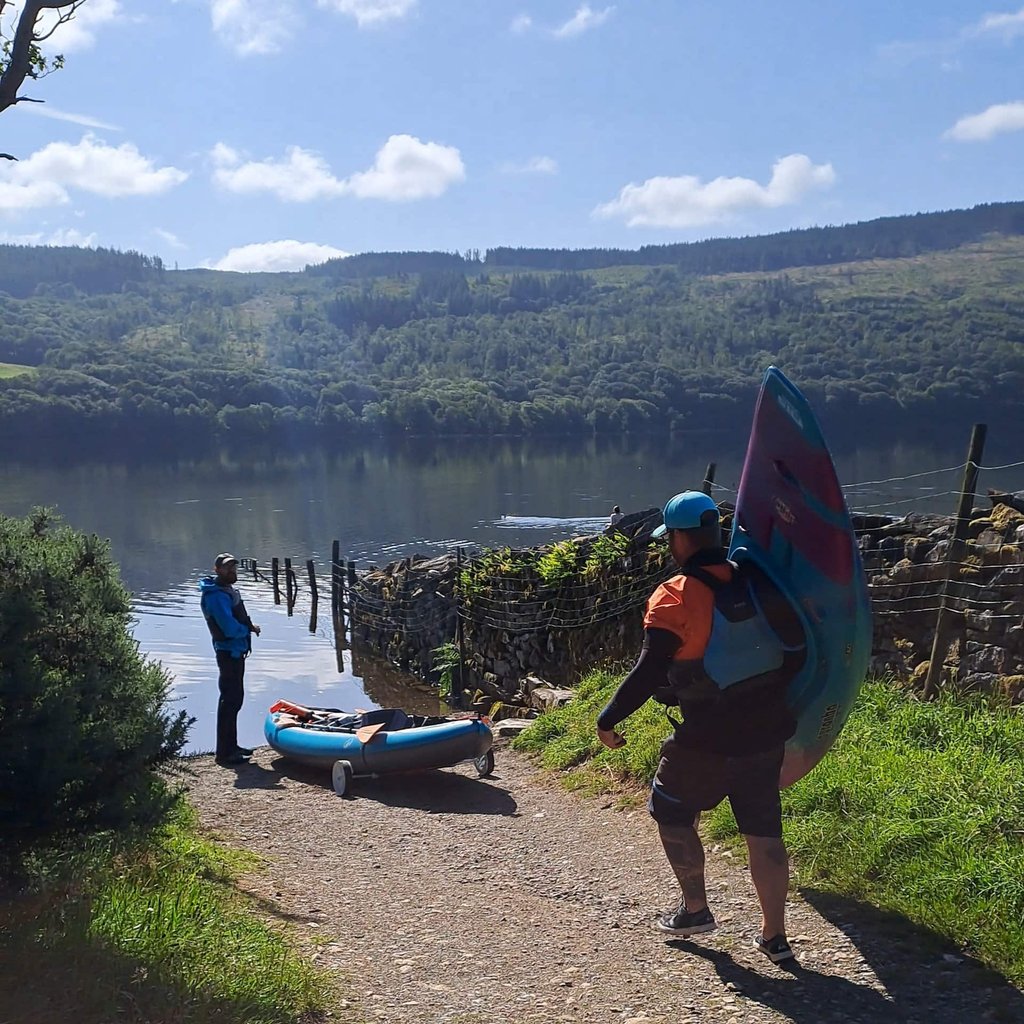 Launch point at Coniston Water