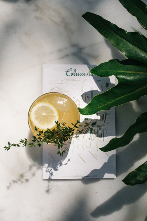 Savor the Sunset Cocktail