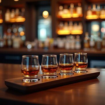 Bourbon Flight at Lost Palm