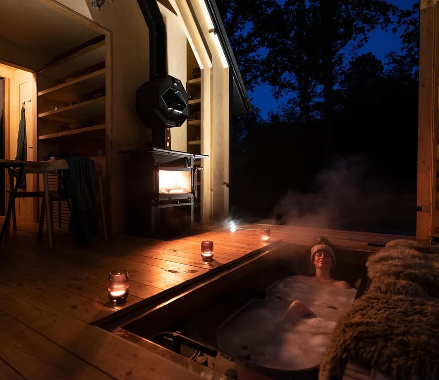 Sauna & Sparkling Deck Ritual [Cabin 1]