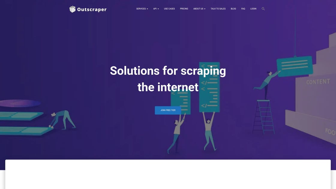 Outscraper interface