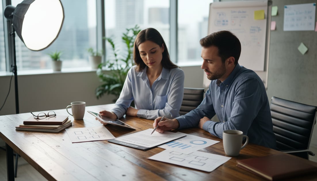 Diagram showing SLA contract negotiation