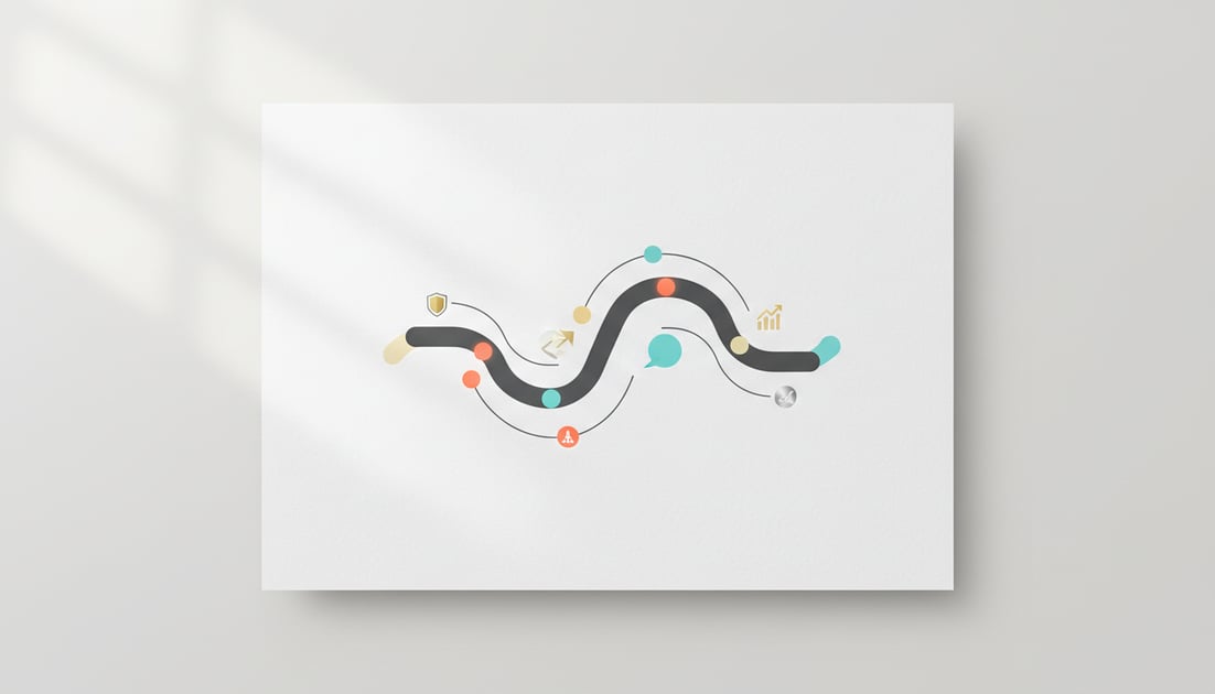 Diagram showing link quality metrics