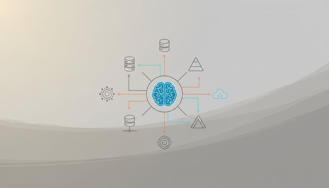 Diagram showing technical SEO architecture