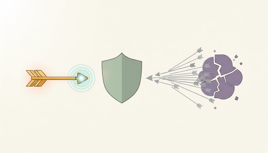 Diagram showing quality backlinks vs quantity