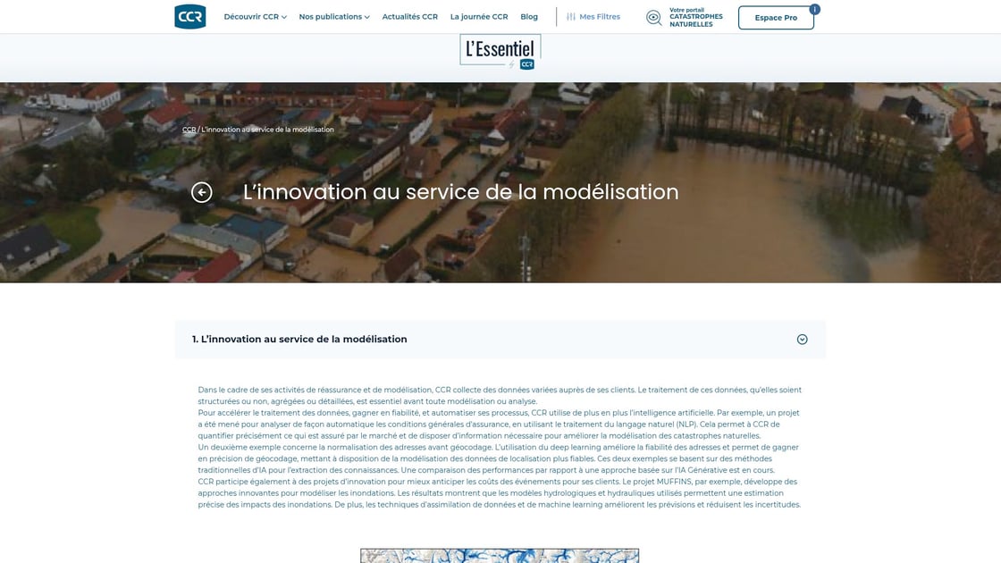 Innovation et modélisation spatiale avancée