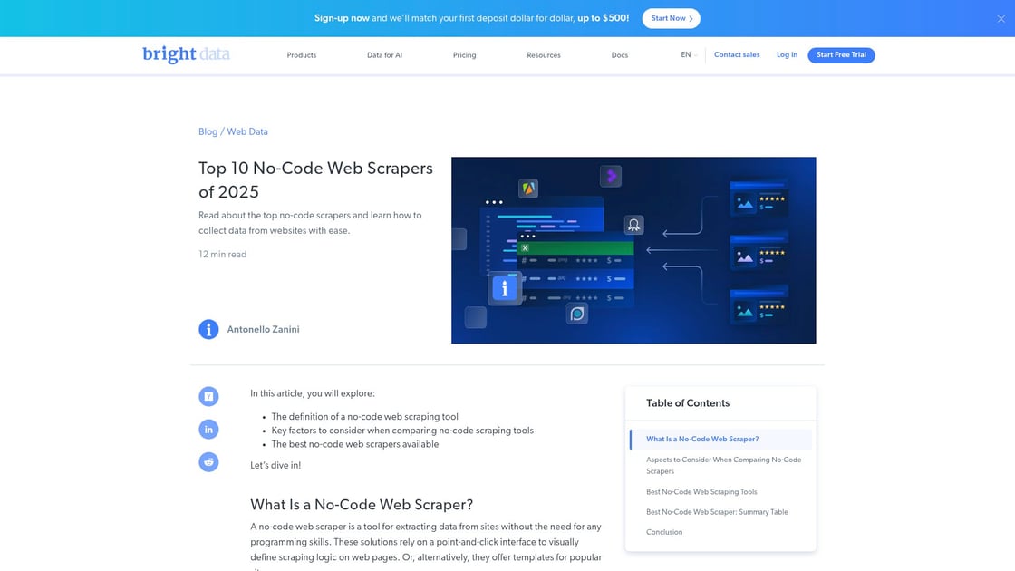 Technologies de scraping avancées