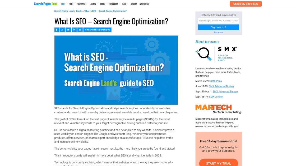 Search Engine Land SEO Guide