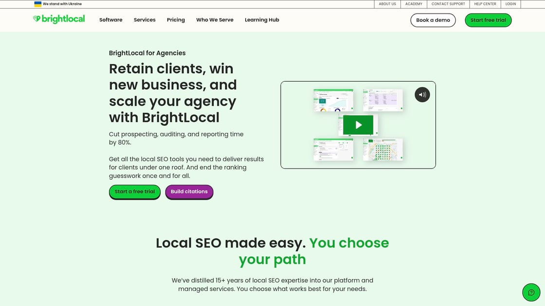 BrightLocal Local SEO Tools
