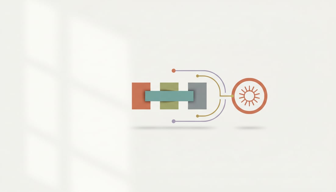 Diagram showing workflow automation diagram