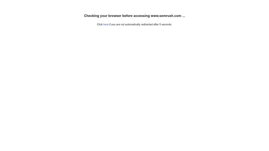 SEMrush - technical SEO audit dashboard