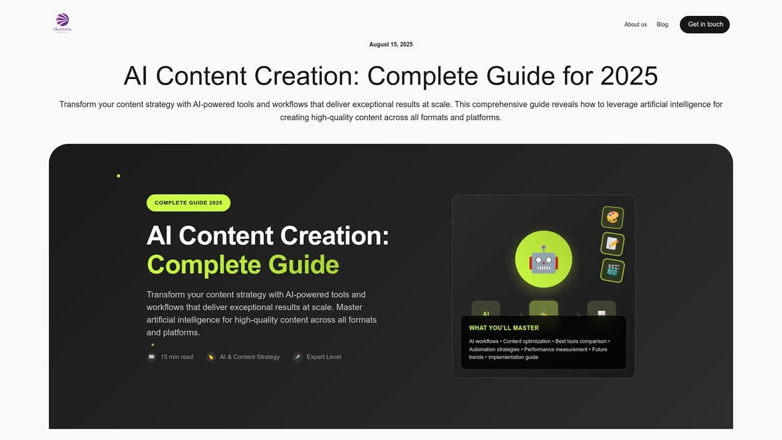 AI content creation implementation strategies