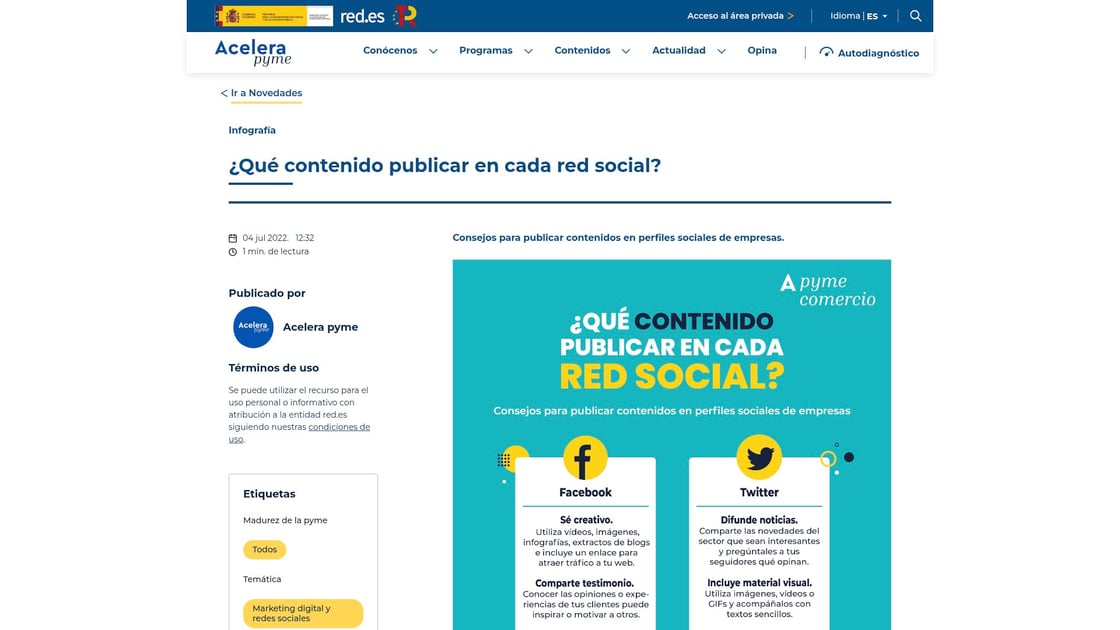 Qué contenido publicar en redes sociales