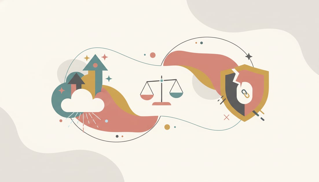 Diagram showing digital PR benefits limitations