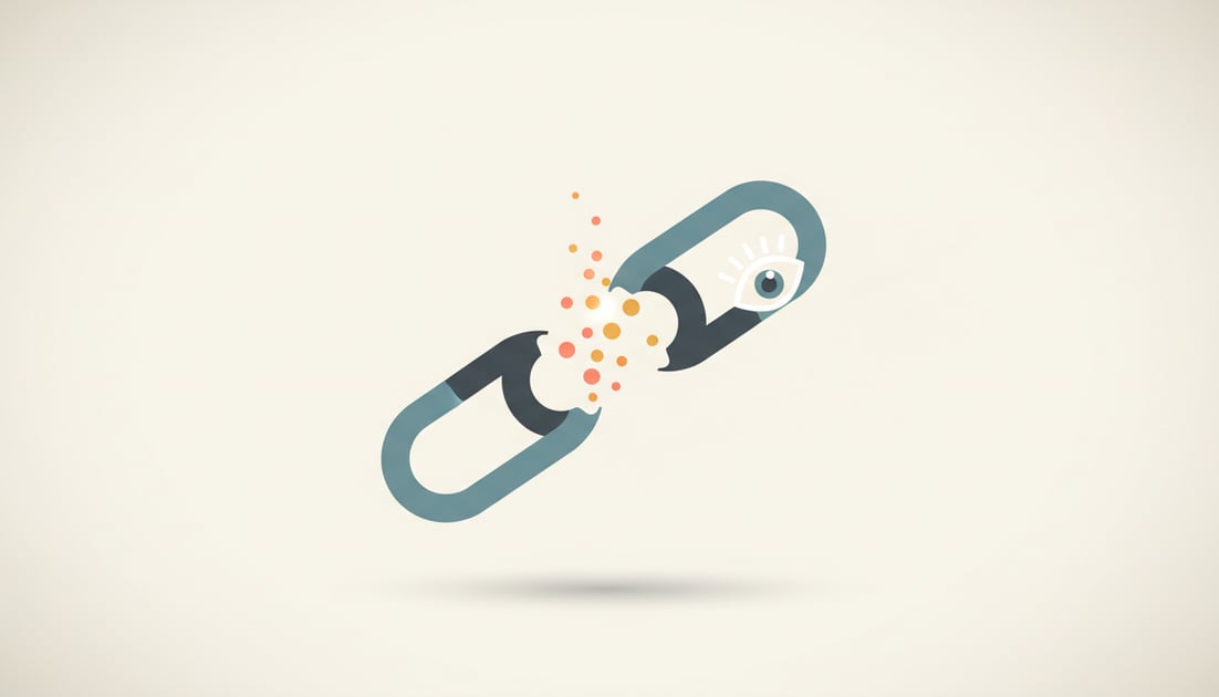 Diagram showing lost backlinks monitoring