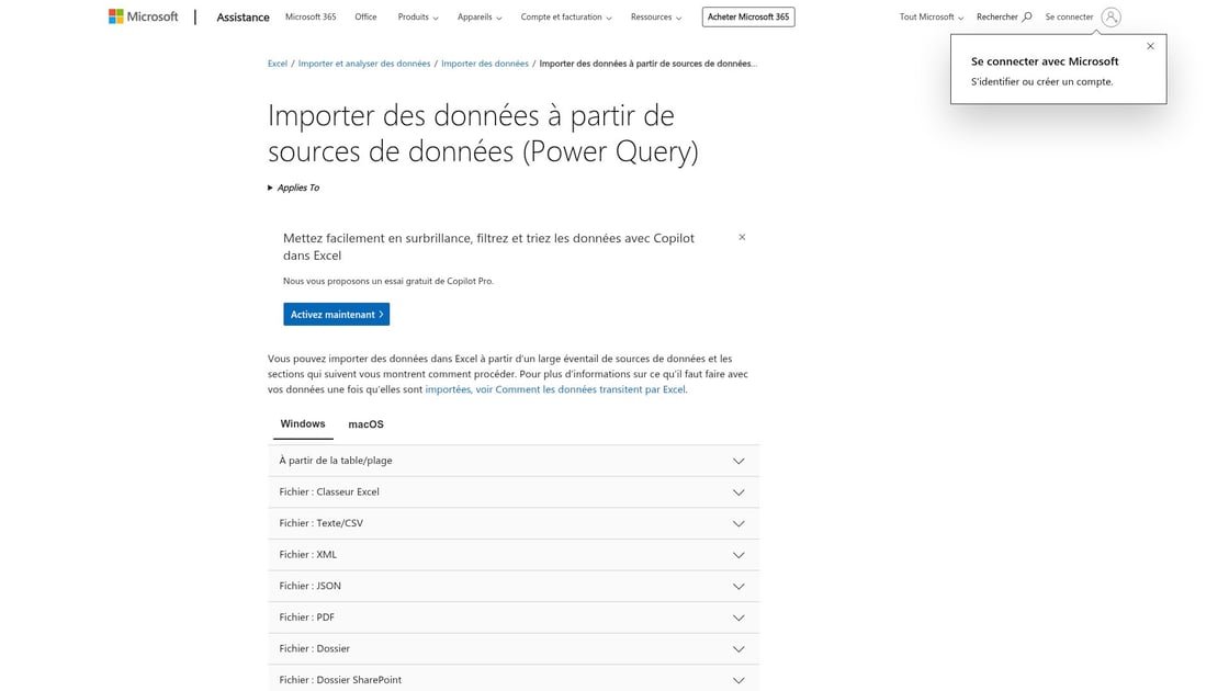 Automatisation de l'extraction de données web
