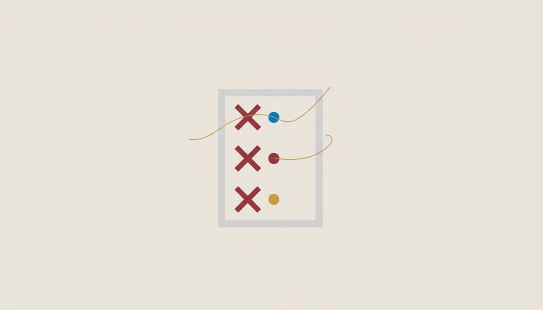 Infographic showing hosting red flag checklist