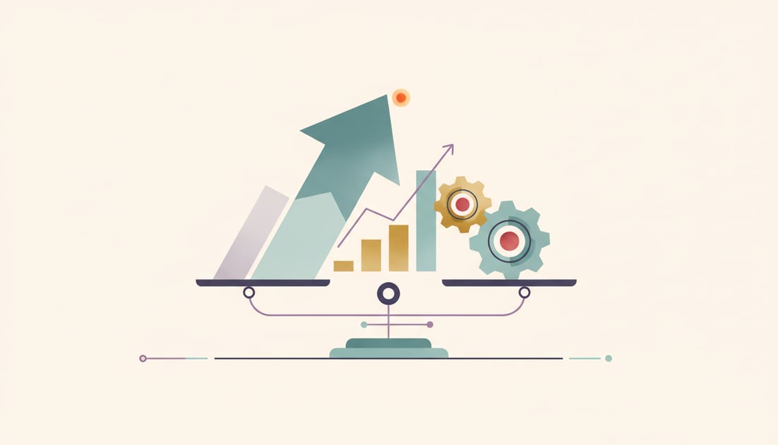 Diagram showing ROI measurement framework
