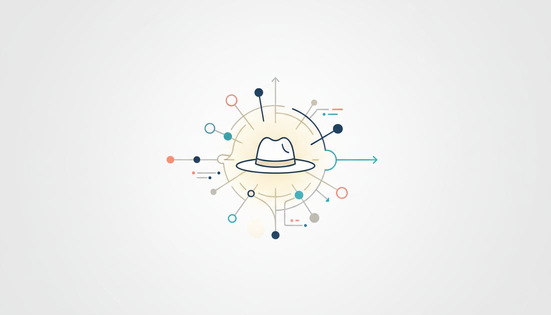 Diagram showing white hat link building