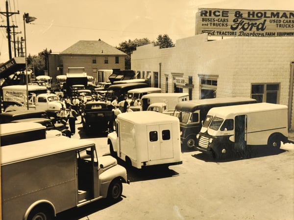 Old Holman parking lot