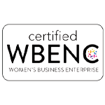 Certified WBENC badge