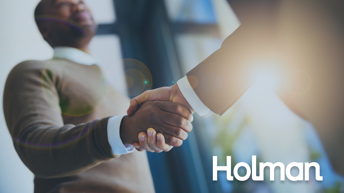 a close-up of a handshake