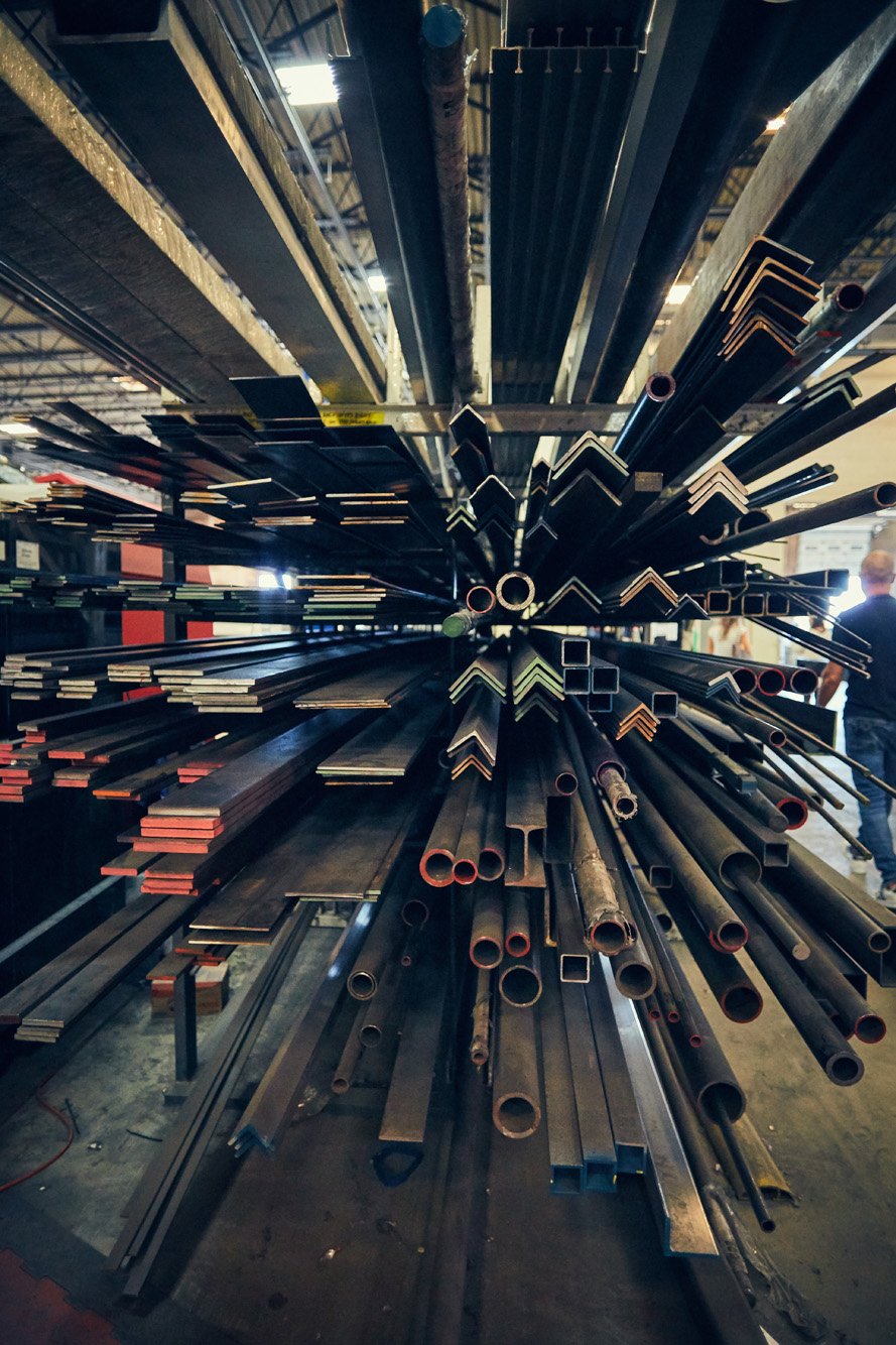 Metal pipes and sheets