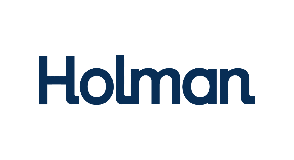 blue Holman logo