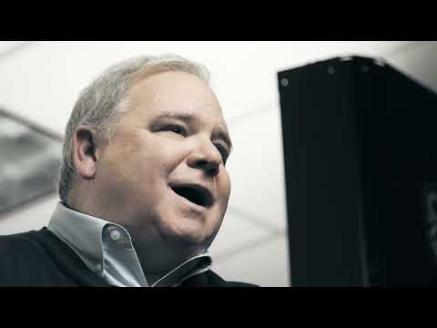 a man with his mouth open