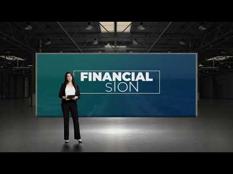 a woman standing in a large room