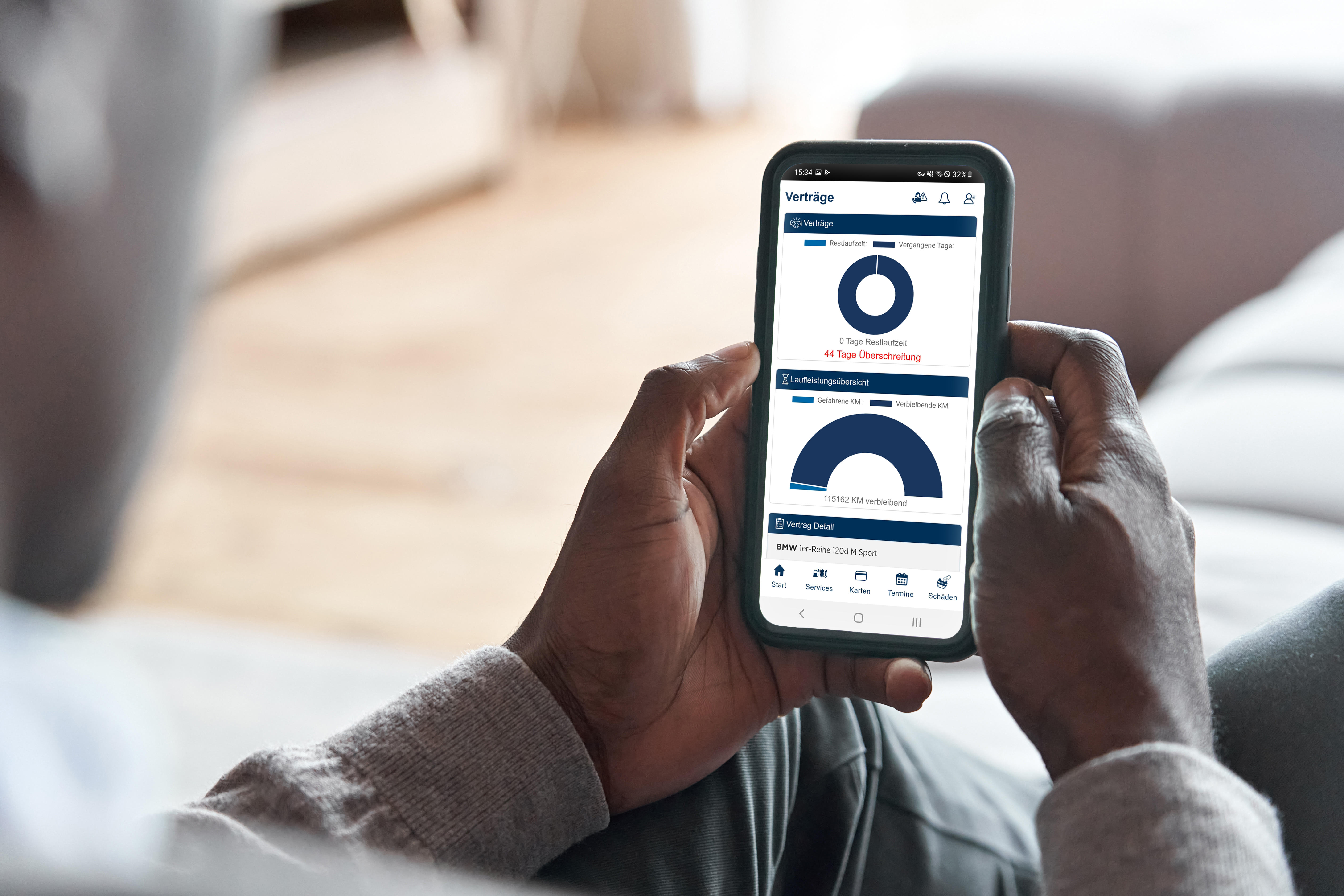 a person holding a phone