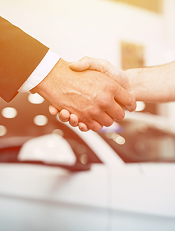 People shaking hands