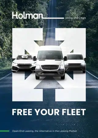 a white van and two cars on a road