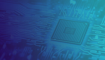 a close-up of a circuit board