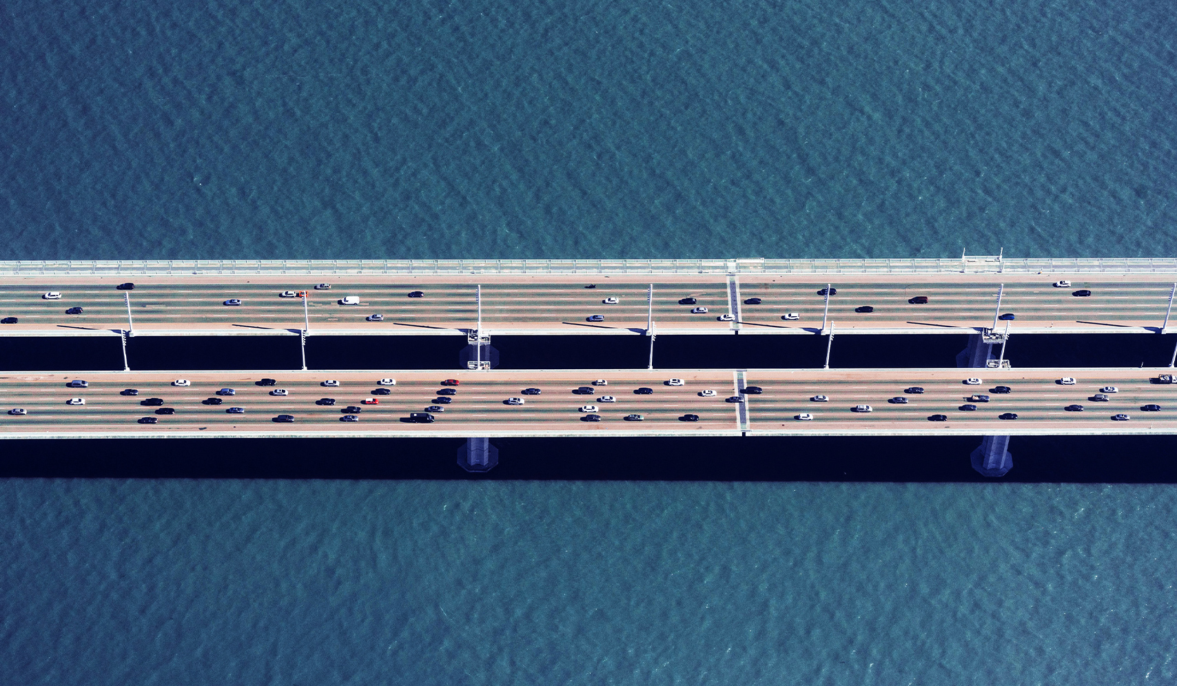 a bridge with cars on it