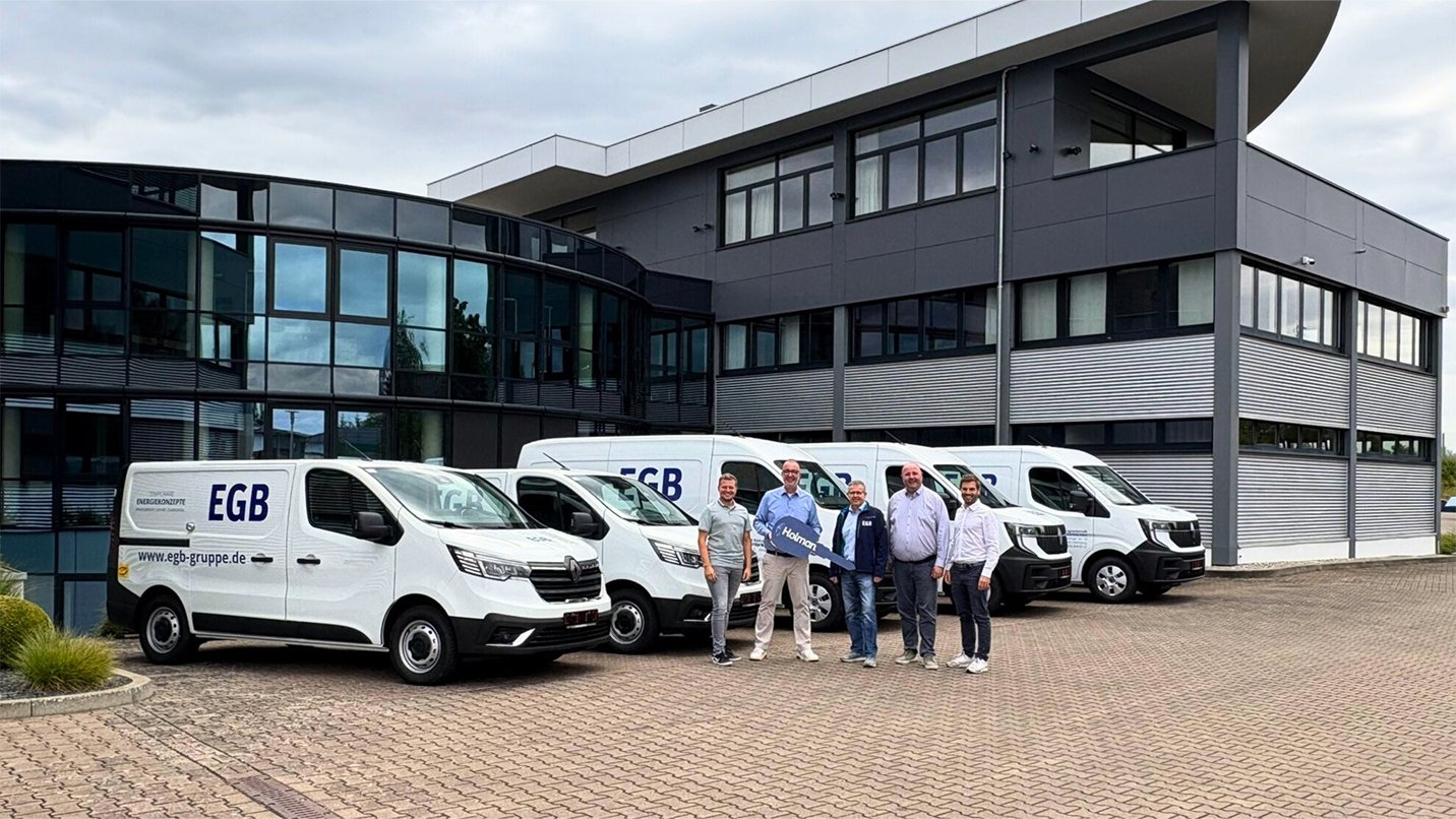 Mobilität mit Konzept – die EGB-Gruppe vertraut auf Holmans Supply Chain Kompetenz