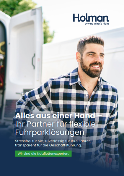 Holman Fuhrparkmanagement: Full-Service-Flottenmanagement mit Leasing, Wartung, Schadenmanagement und transparenten Kosten für Unternehmen